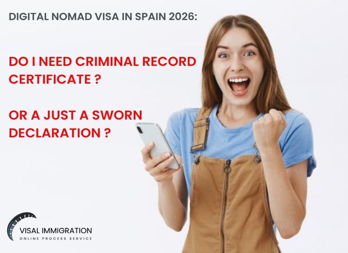 Antecedentes penales para el visado de nómada digital en España 2026: certificados de 2 años y declaración de 5 años
