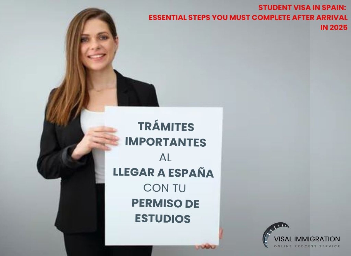Permiso de  Estancia de larga duración por Estudios: trámites obligatorios al llegar a España (Guía rápida 2025)